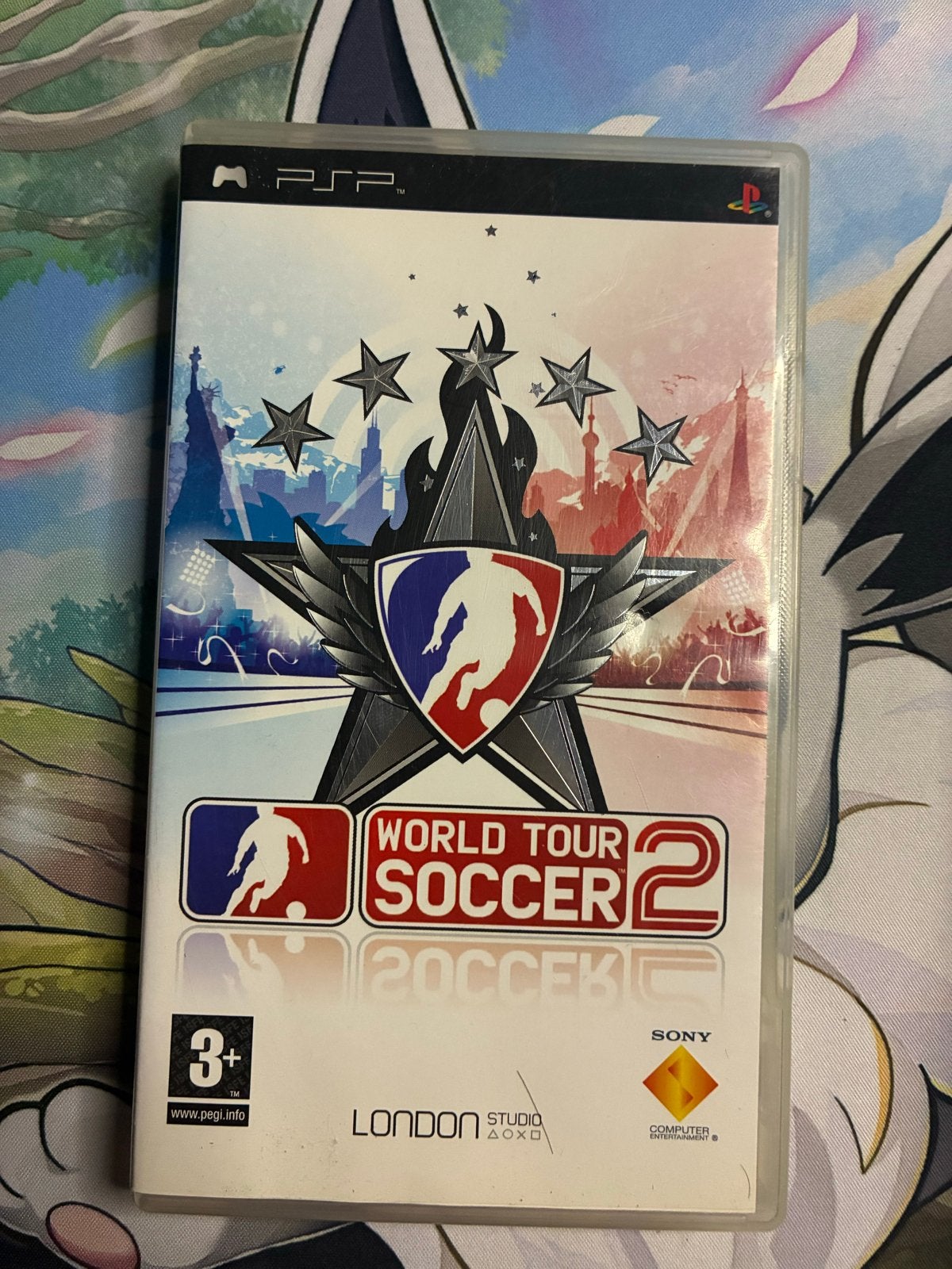 World Tour Soccer 2 PSP - Voetbalgame voor de PSP, Gebruikt, 1 speler, Ophalen of Verzenden, Vanaf 3 jaar