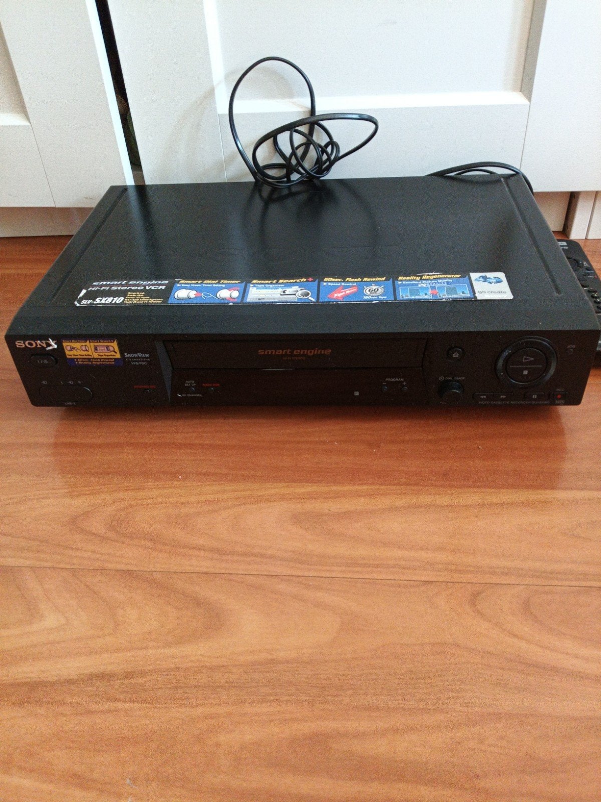 Sony SL-SX810 Hi-Fi Stereo VCR met afstandsbediening, Ophalen of Verzenden