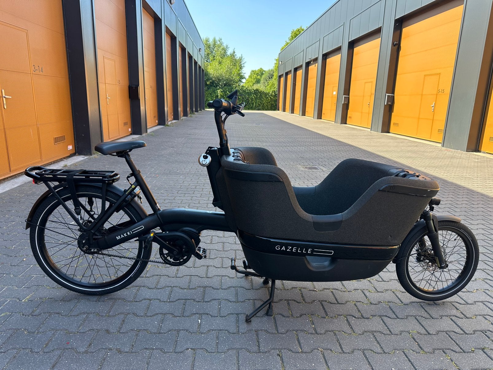 Gazelle makki urban arrow carqon, Ophalen, Zo goed als nieuw, 3 kinderen, Gazelle