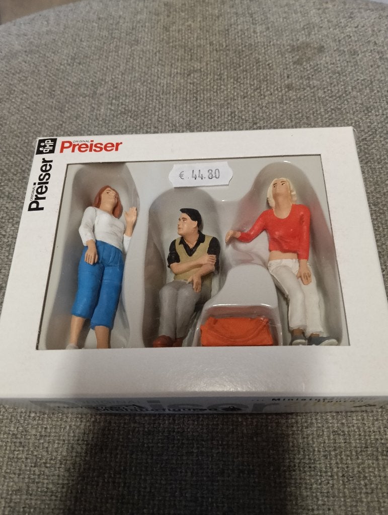 Preiser 44905 - in de trein G, Overige merken, Wisselstroom, Overige typen, Nieuw
