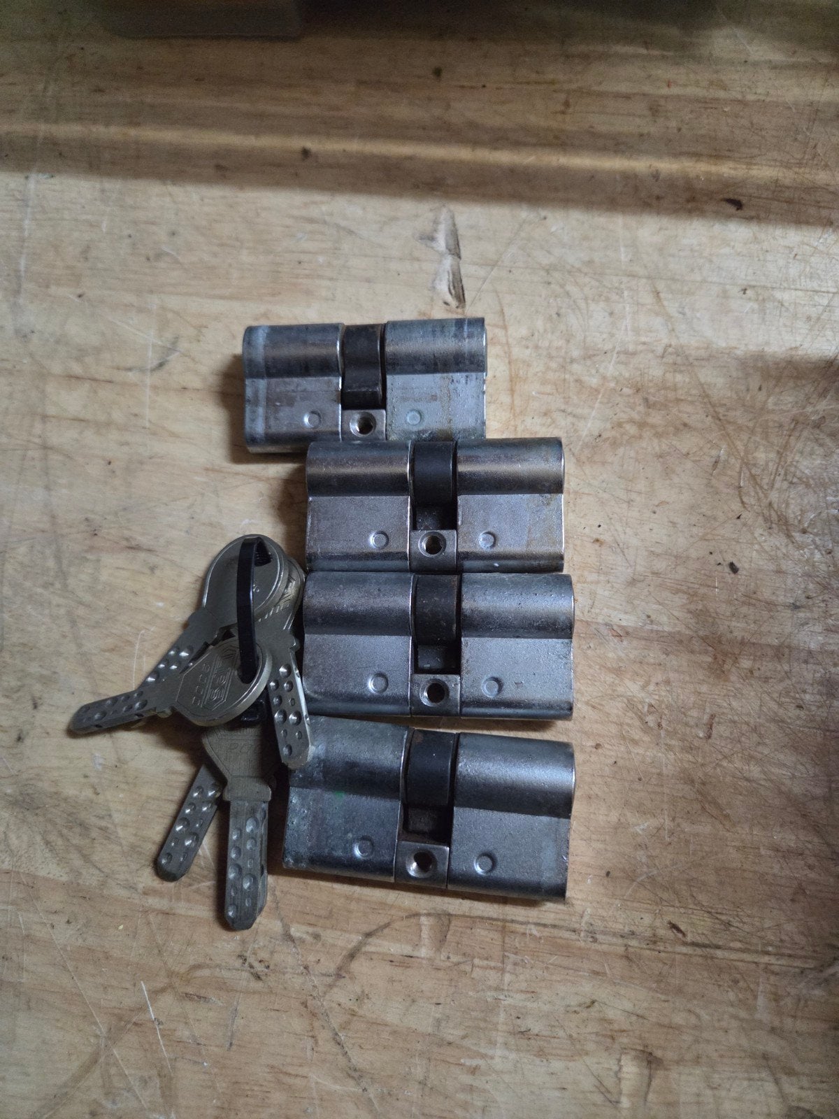 cilinder slot, Ophalen, Overige materialen, Slot