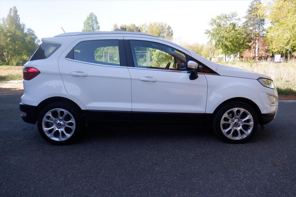 Ford Ecosport 1.0 EcoBoost 125pk AUT Titanium-CAMERA-TREKHAA, Automaat, Gebruikt, Zwart, Ecosport