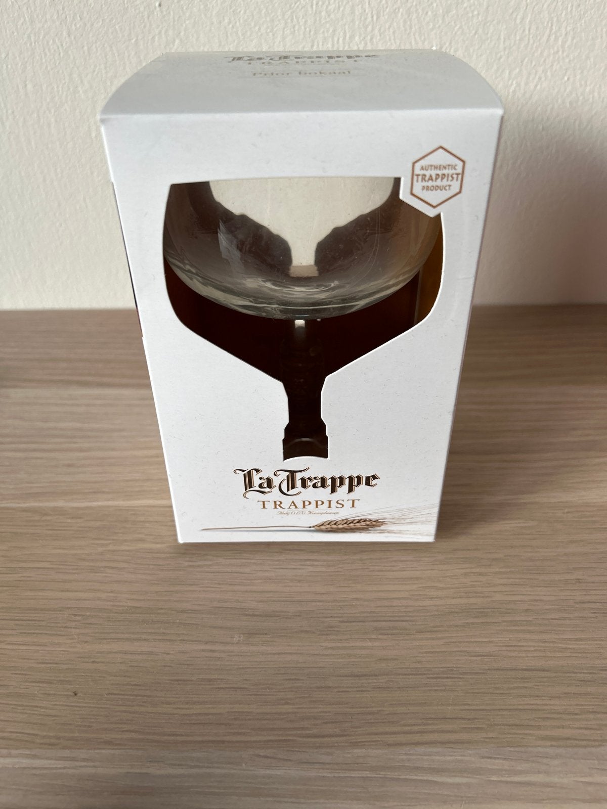 La Trappe Trappist Prior bokaal - Nieuw in doos, Glas of Glazen, Overige merken, Nieuw, Ophalen of Verzenden