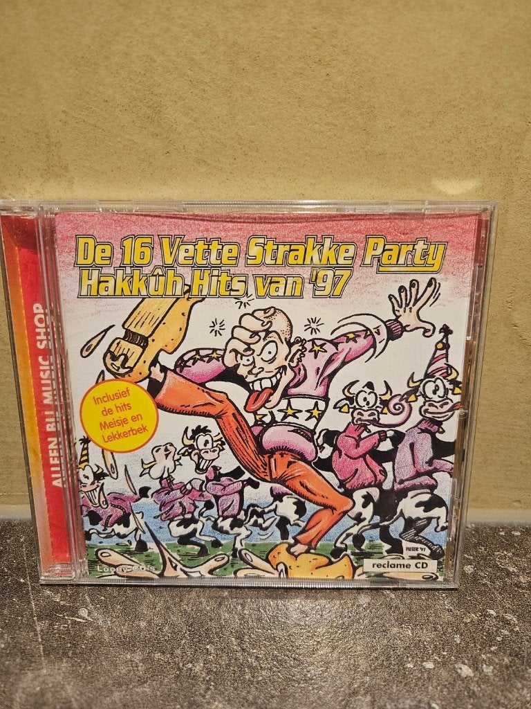 De 16 Vette Strakke Party Hakkuh Hits van 1997, Ophalen of Verzenden, Zo goed als nieuw