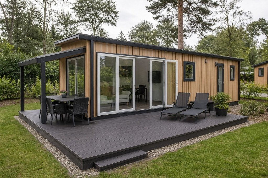composiet vlonderplanken – voordelig en direct leverbaar, Ophalen of Verzenden, Gebruikt, Hout