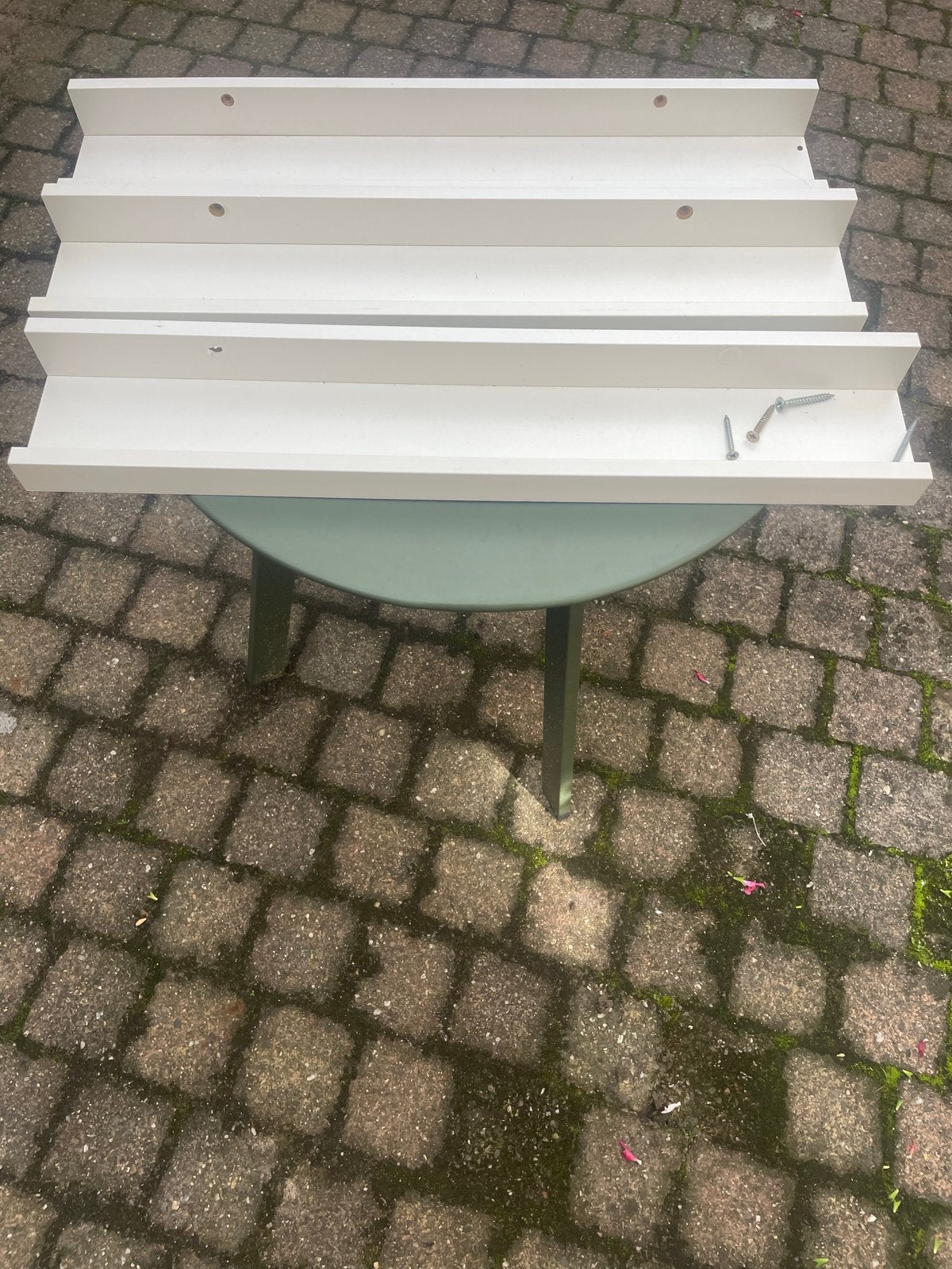 IKEA RIBBA Fotolijst Plankjes - Wit (55 cm), Gebruikt, Ophalen of Verzenden, Fotolijst, Wit