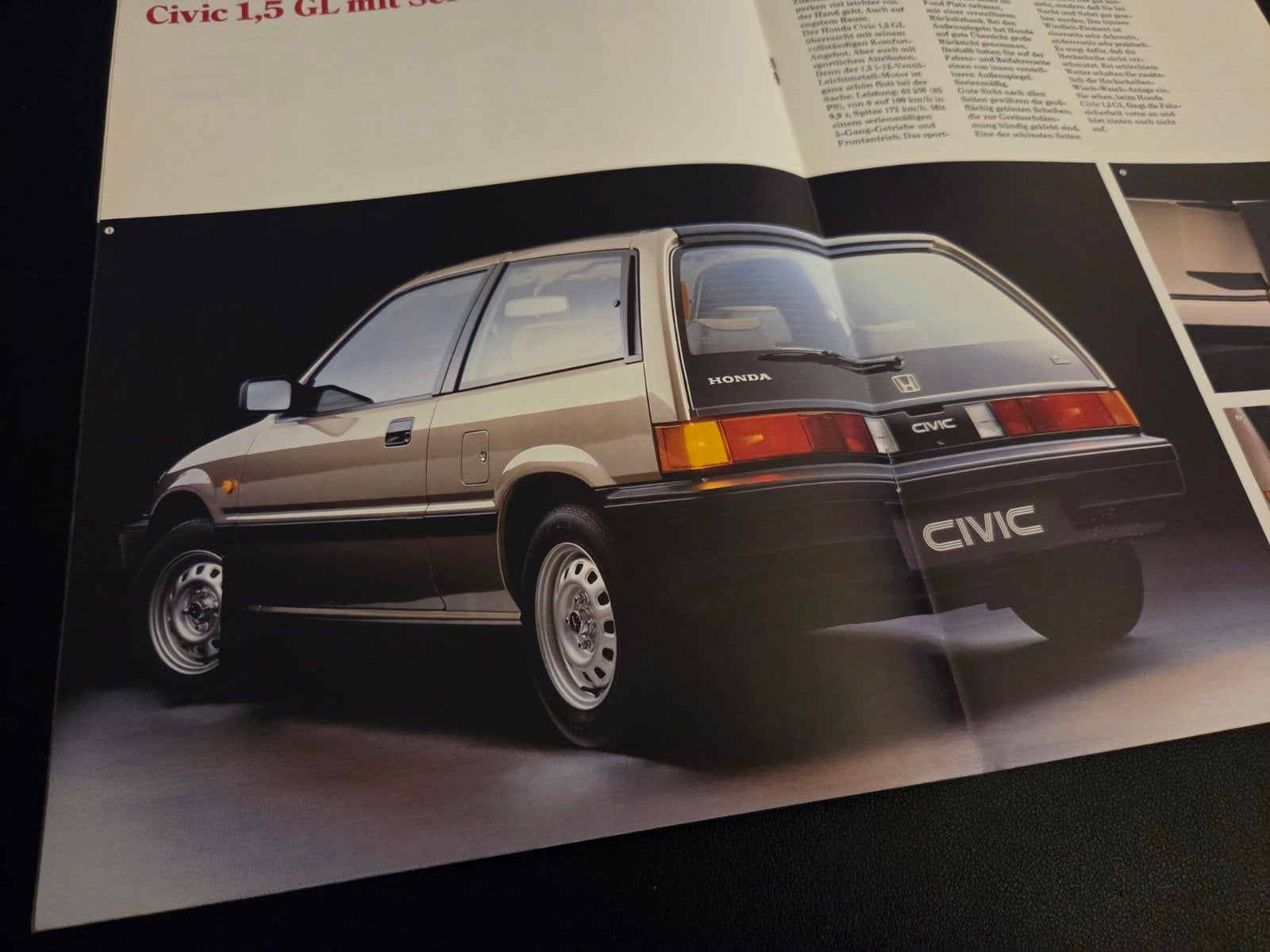 Brochure Honda Civic, Ophalen of Verzenden, Zo goed als nieuw, Honda