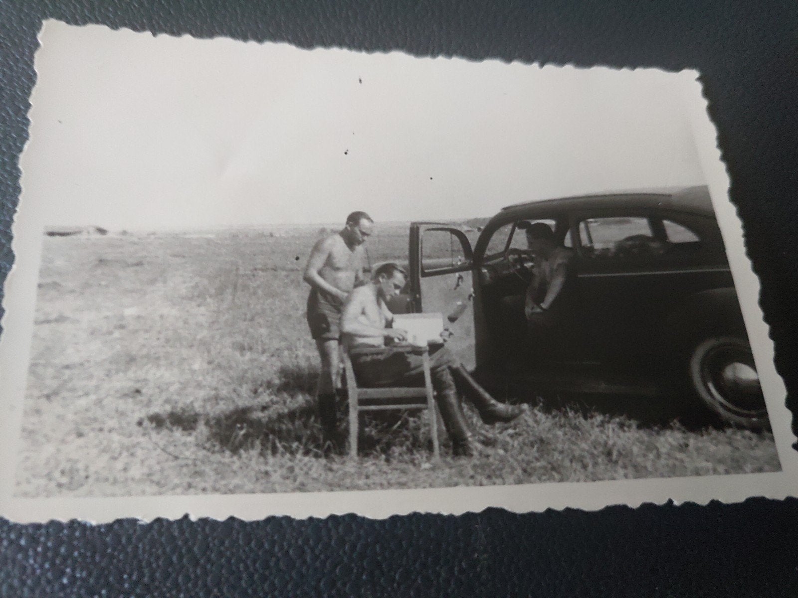 wo2foto Duitse soldaten,piloten, voertuig,osten front
verzen, Verzamelen, Ophalen of Verzenden, Duitsland, Foto of Poster