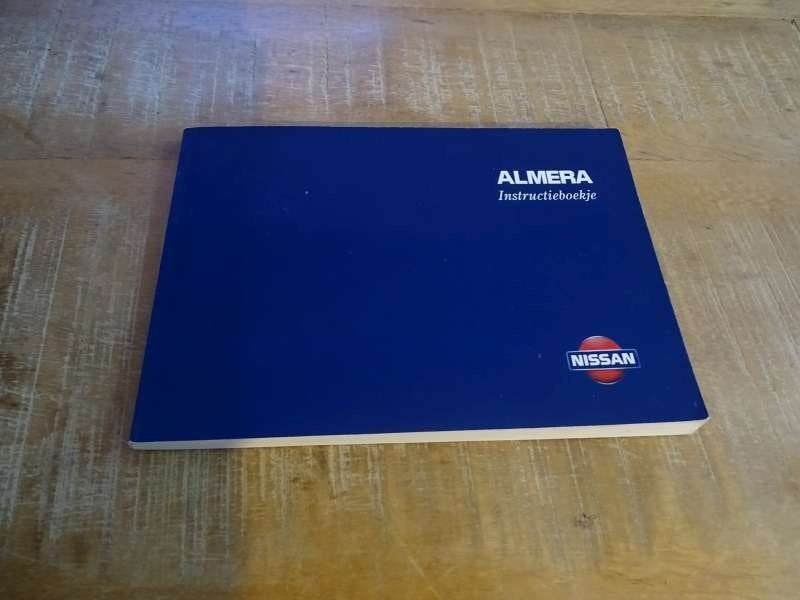 Nissan Almera N-15 Handleiding - Instructieboek NL Origineel, Auto diversen, Handleidingen en Instructieboekjes, Verzenden