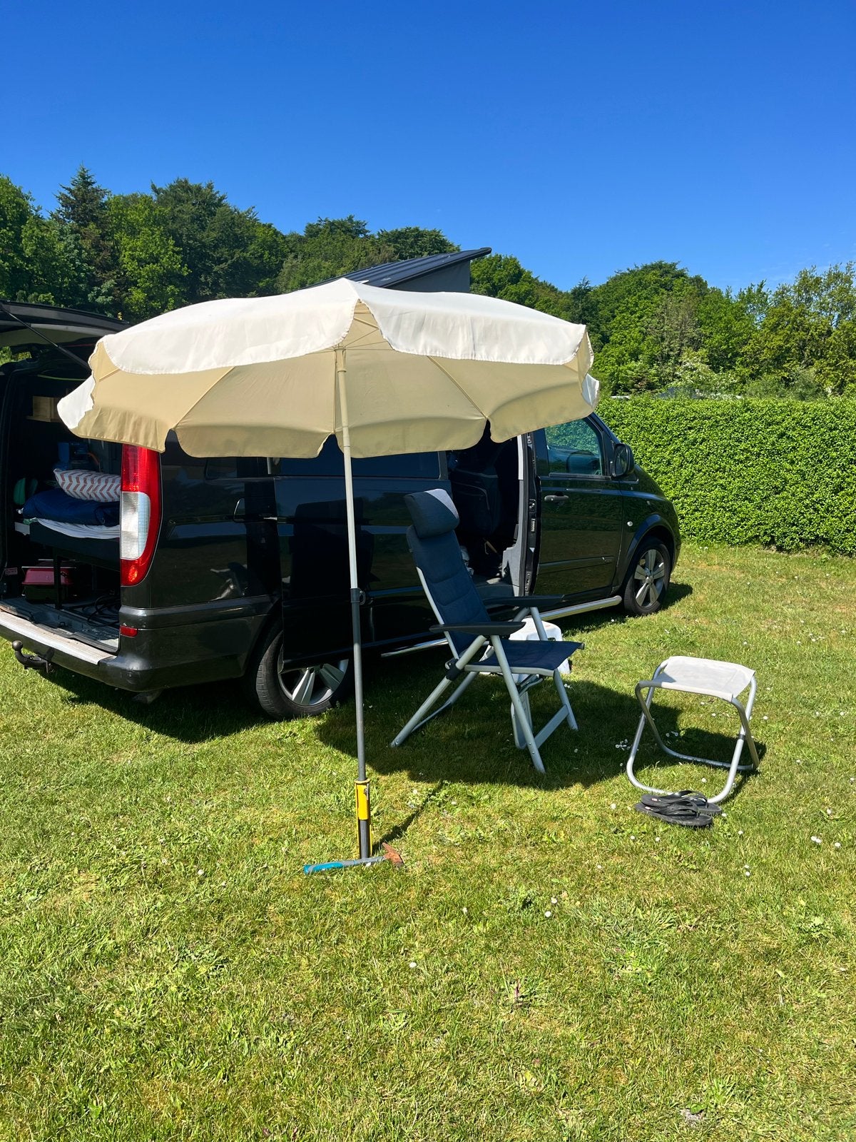 Mercedes Vito 115 CDI Automaat Camper met Zonnepanelen, Caravans en Kamperen, Campers, Automaat, Buscamper of Camperbus, Dakluik