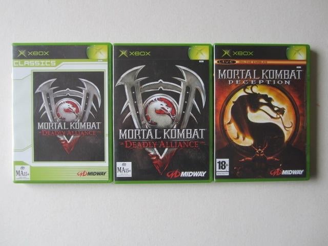 Mortal Kombat Xbox, Spelcomputers en Games, Games | Xbox Original, Gebruikt, Vechten, 2 spelers, Vanaf 18 jaar, Ophalen of Verzenden