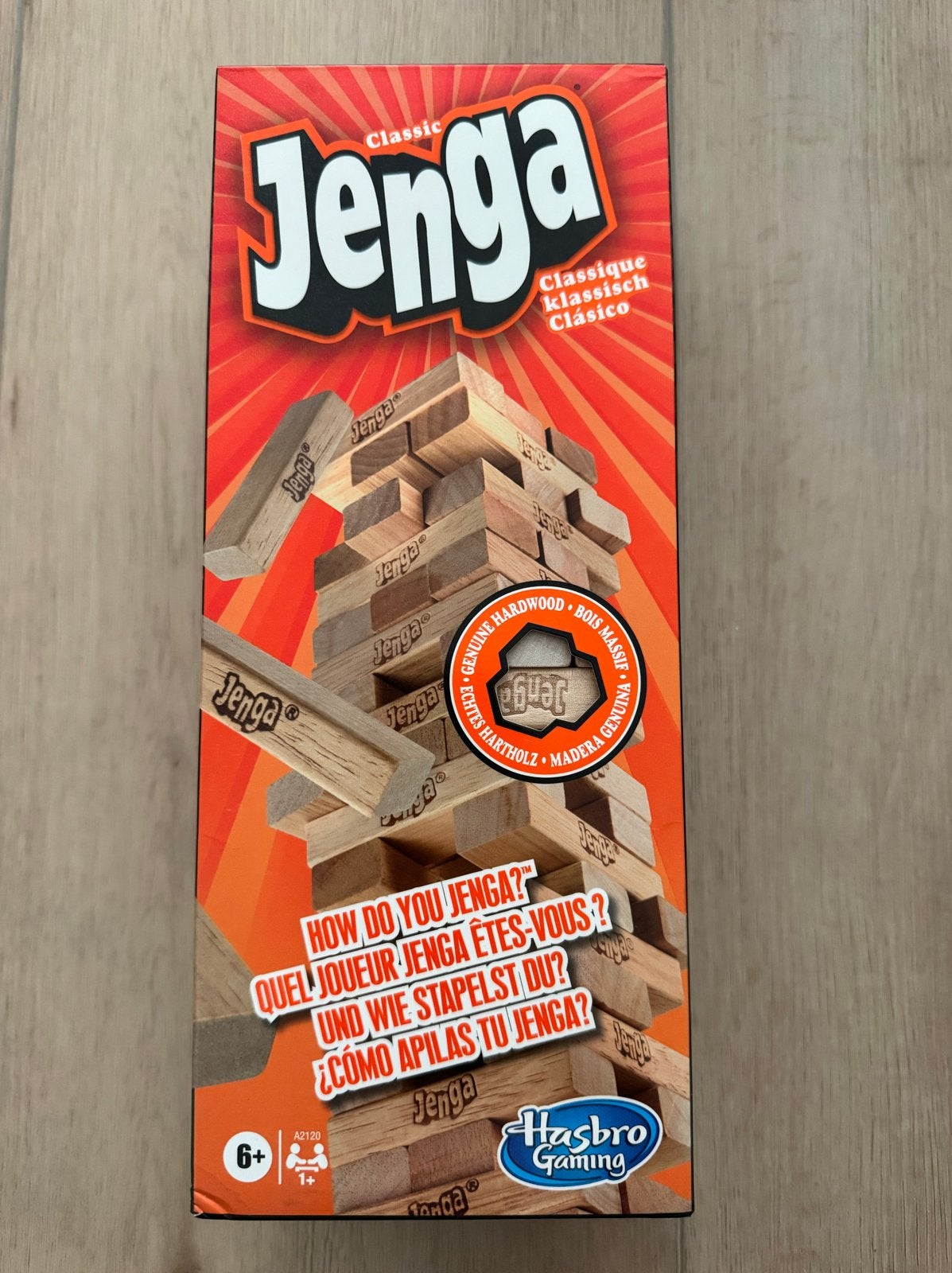 Jenga - Zo goed als nieuw, Een of twee spelers, Ophalen, Zo goed als nieuw