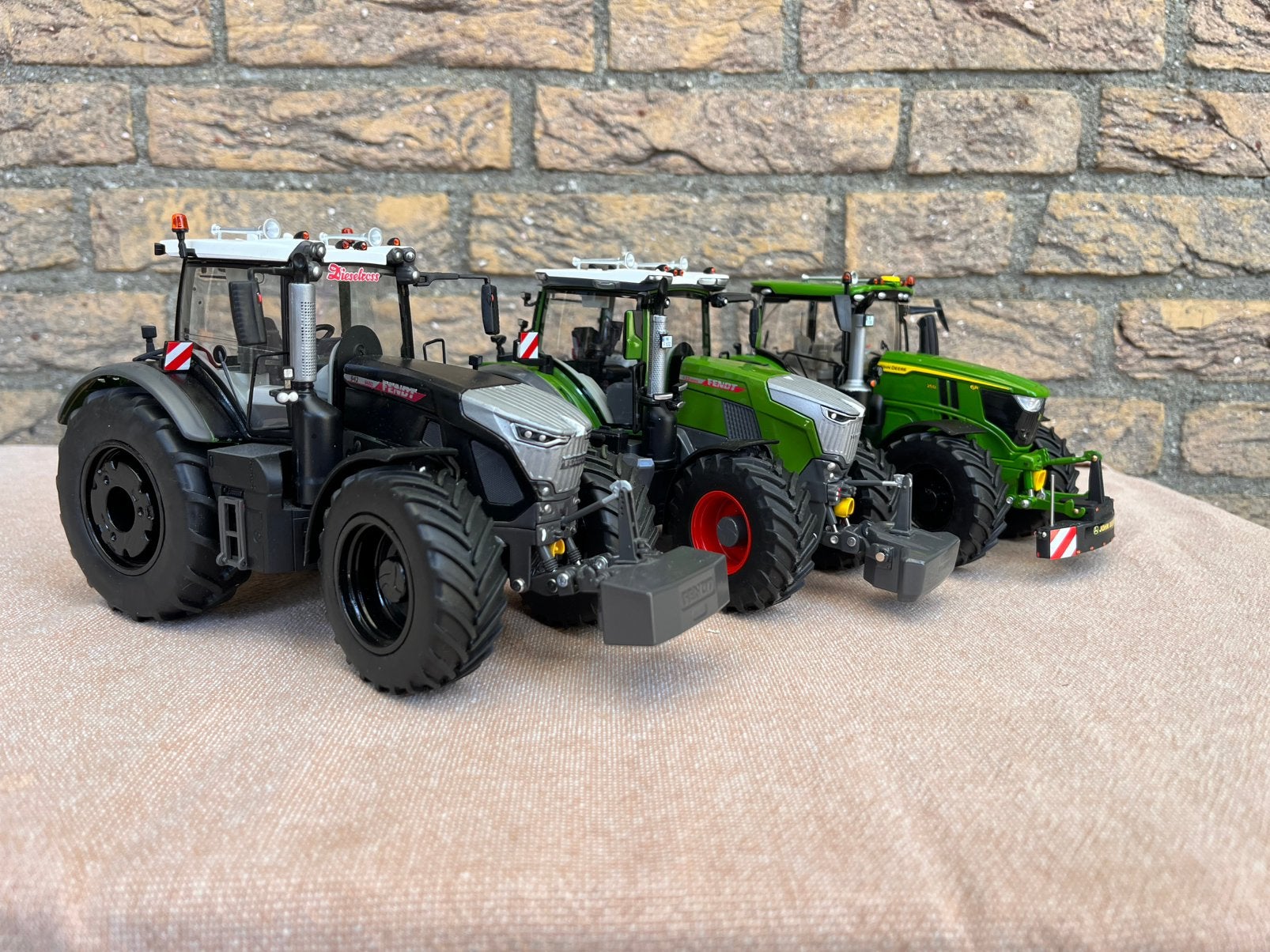 Wiking John Deere/Fendt, Ophalen of Verzenden, Zo goed als nieuw, Tractor of Landbouw, Overige merken