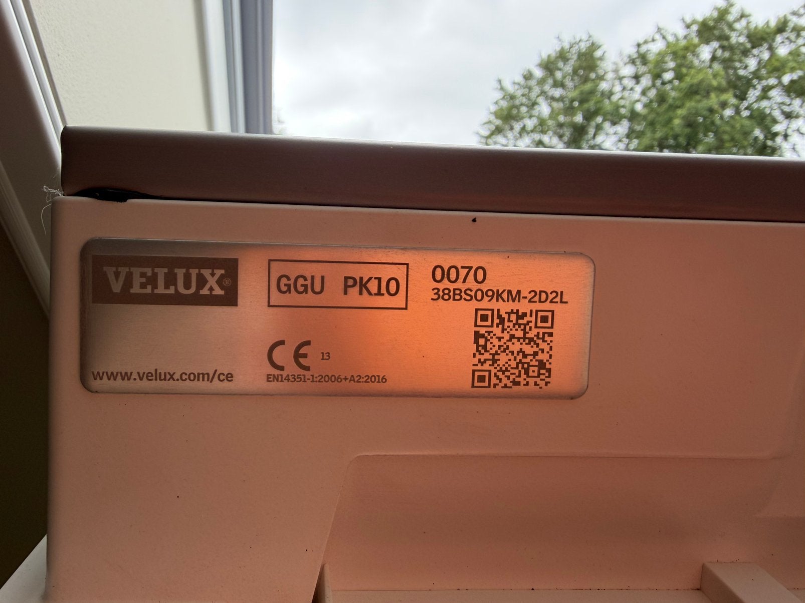 Velux dakramen, maat ggu pk10, Doe-het-zelf en Verbouw, Glas en Ramen, Ophalen, Gebruikt, Minder dan 80 cm, 80 tot 120 cm