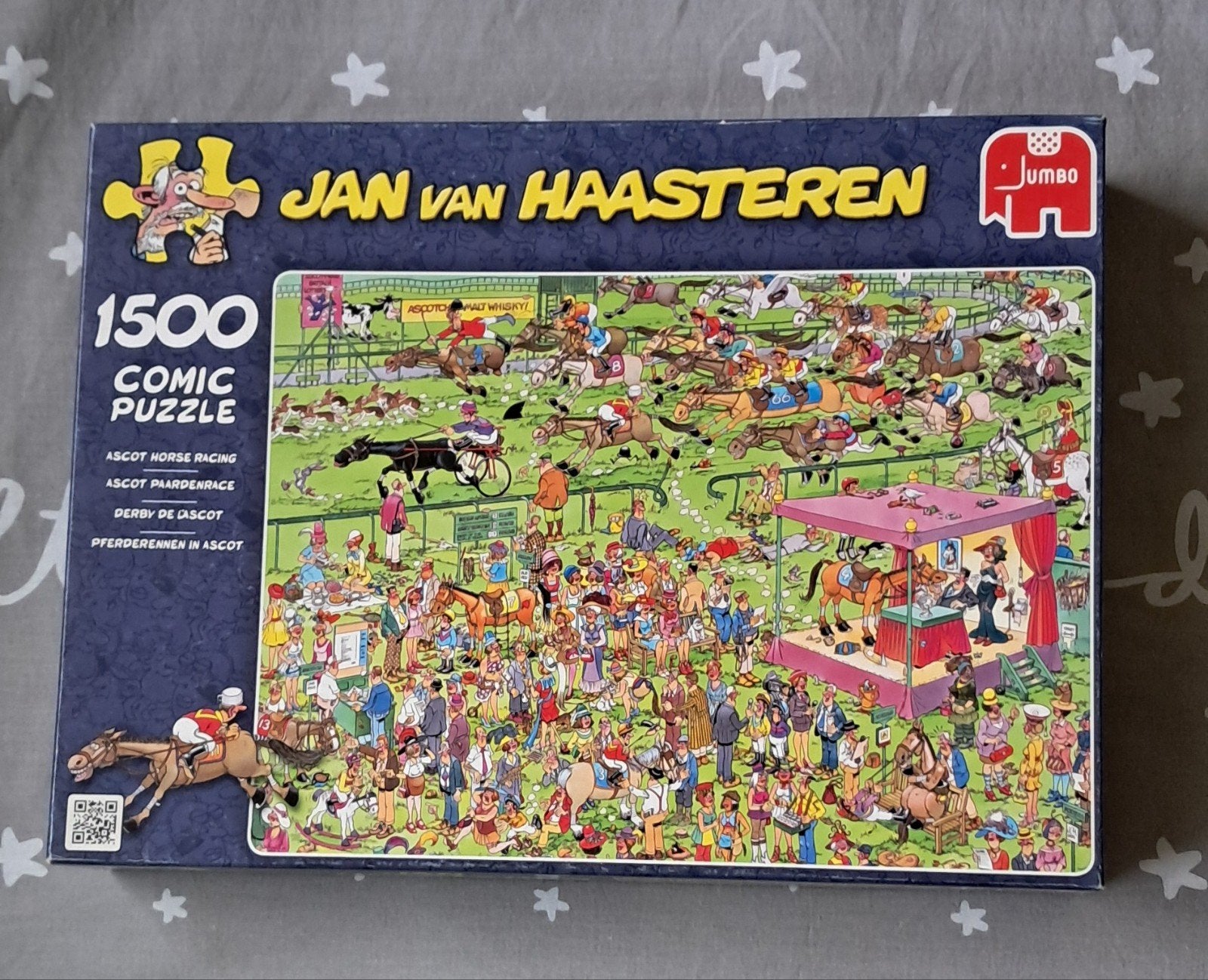 PUZZEL JAN VAN GAASTEREN 1500 STUKJES, Ophalen, 500 t/m 1500 stukjes, Zo goed als nieuw