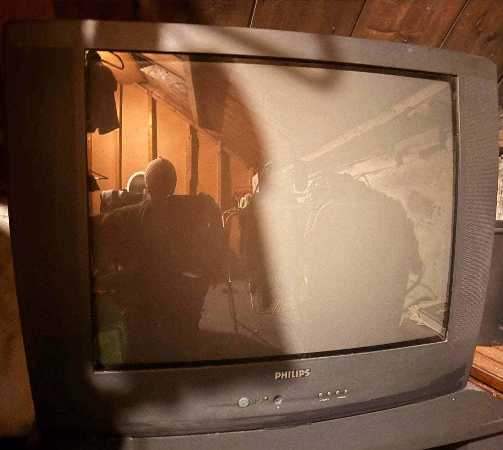 Philips CRT TV - Vintage Televisie, Audio, Tv en Foto, Vintage Televisies, Ophalen, Gebruikt, 40 tot 60 cm, Philips