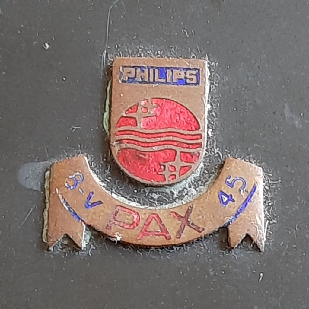 PHILIPS Presse Papier Marmer Bevrijding 8 mei 1945, Verzenden, Gebruikt, Gebruiksvoorwerp