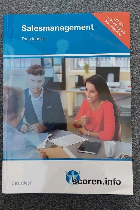 Salesmanagement Theorieboek - Nieuwstaat, Nieuw, Gamma, Renée van Zijl, HBO