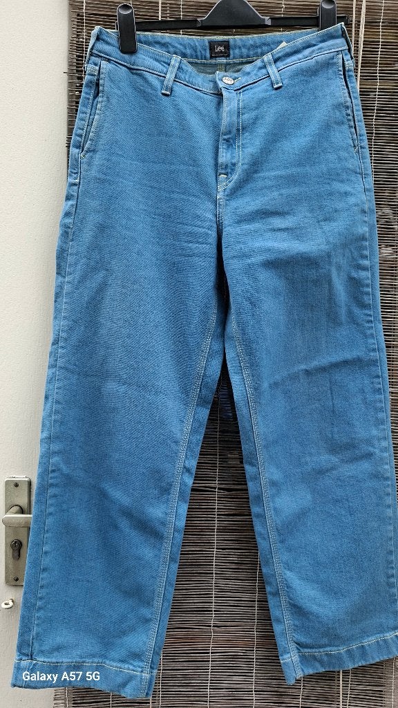 Mooie LEE spijkerbroek, Blauw, Overige jeansmaten, Ophalen of Verzenden, Zo goed als nieuw