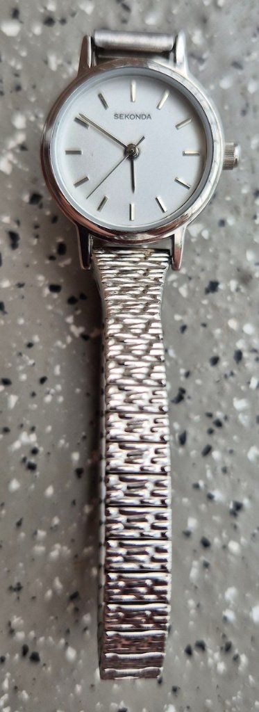 Sekonda N4676A Quartz Dameshorloge., Overige merken, Staal, Staal, Polshorloge