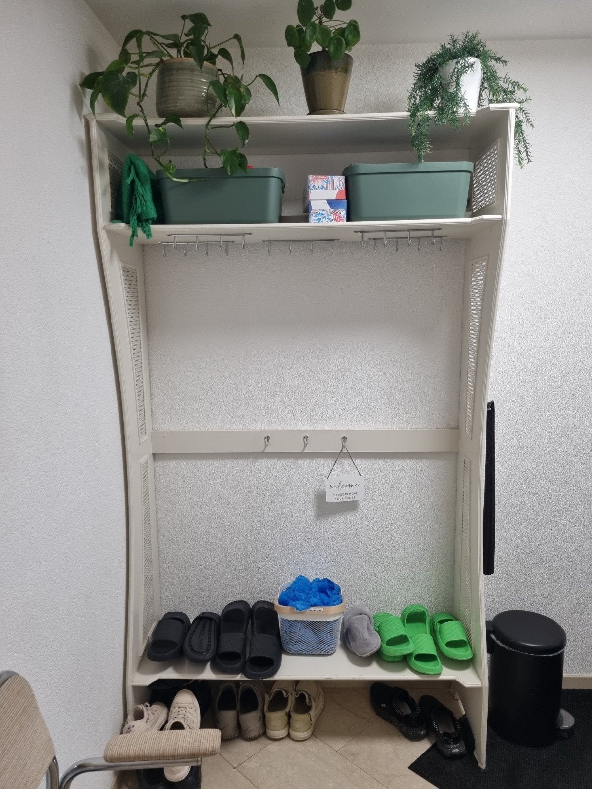 Stijlvolle en handige garderobe met veel haakjes, Huis en Inrichting, Woonaccessoires | Kapstokken, Ophalen, Gebruikt, Overige typen
