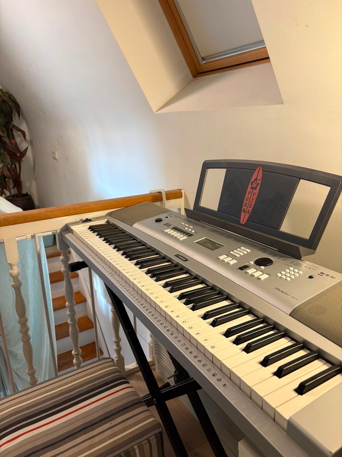Yamaha PSR-DD20 Digitale Keyboard met 76 toetsen, Ophalen, Gebruikt, Yamaha, Aanslaggevoelig