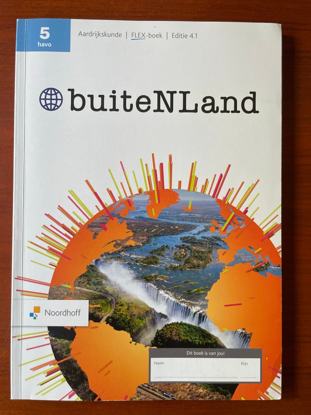 buitenNL Aardrijkskunde FLEX-boek 5 HAVO Editie 4.1, Ophalen of Verzenden, Zo goed als nieuw, HAVO, Aardrijkskunde