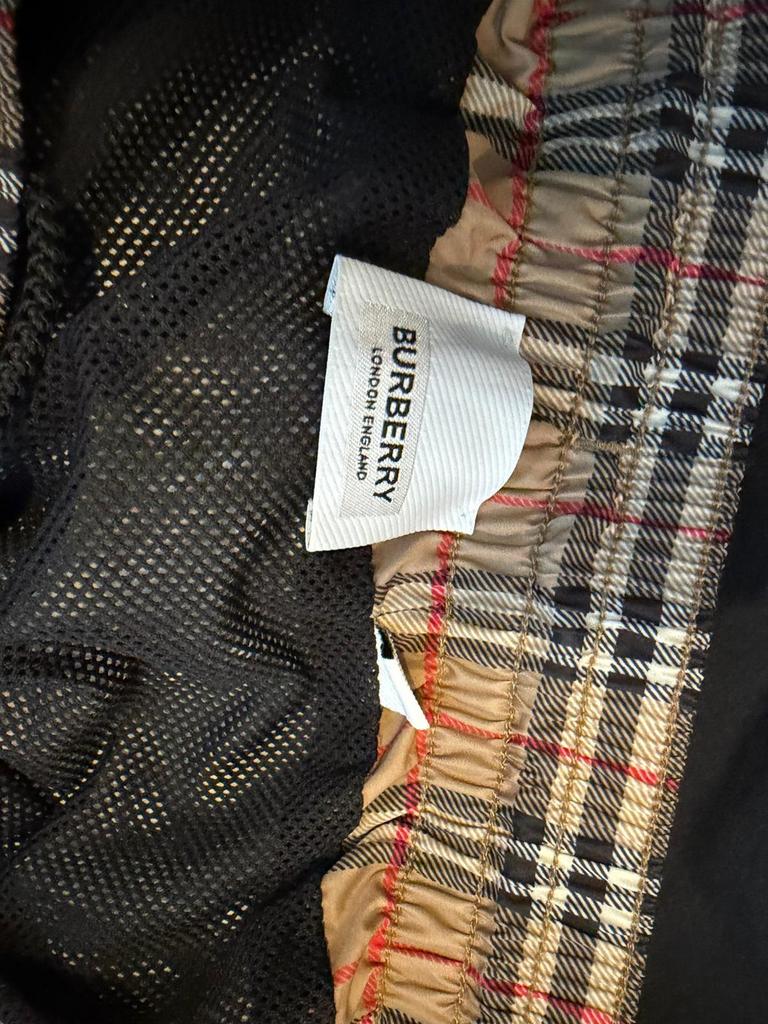 Burberry zwembroek heren, Verzenden, Maat 46 (S) of kleiner, Beige, Zwemshort
