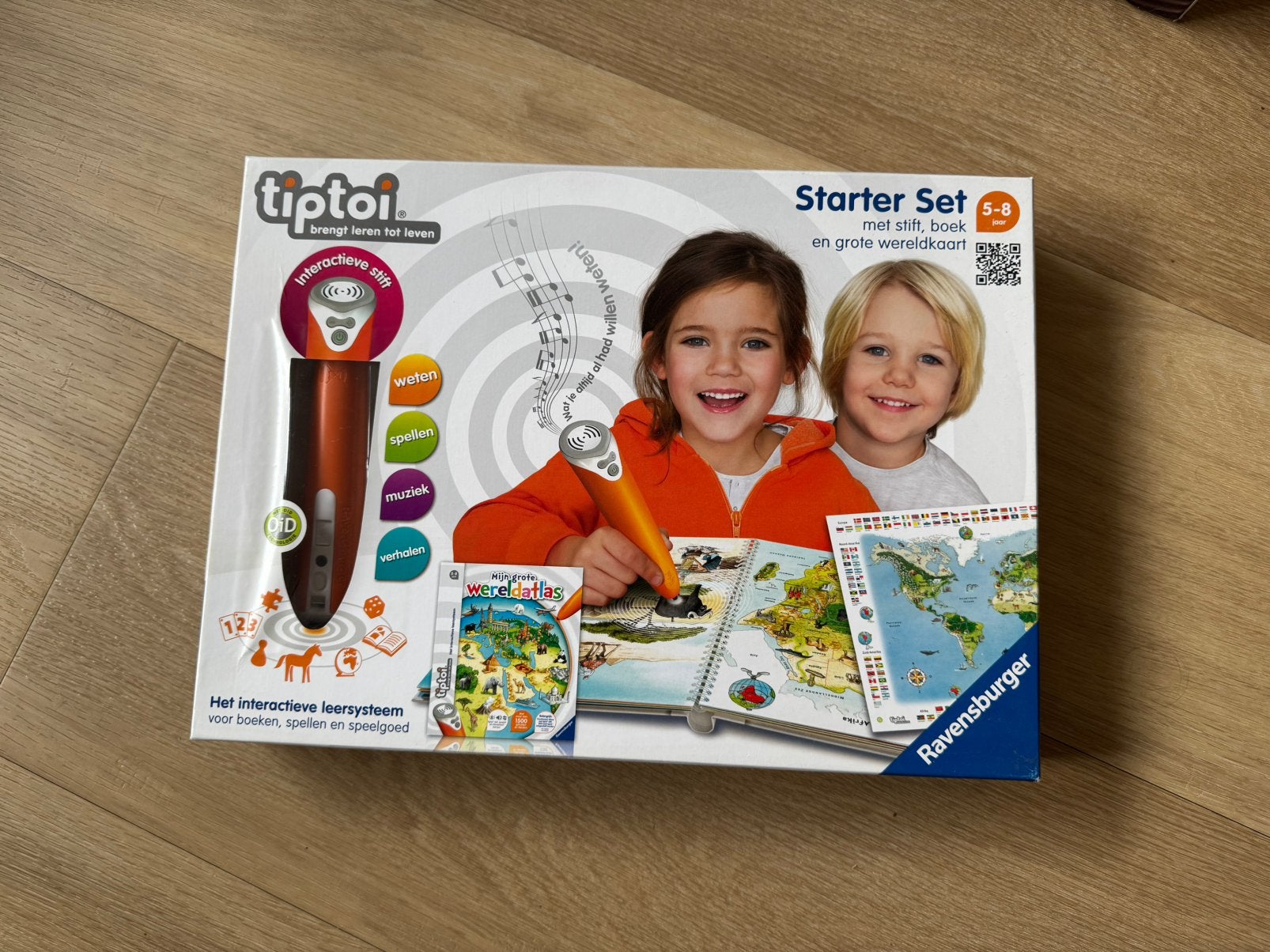 Tiptoi starterset Mijn Grote Wereldatlas, Ophalen, Zo goed als nieuw