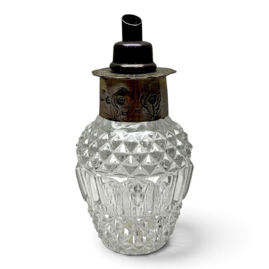 Lot kristal, waaronder met zilveren monturen (13x), Antiek en Kunst, Ophalen of Verzenden