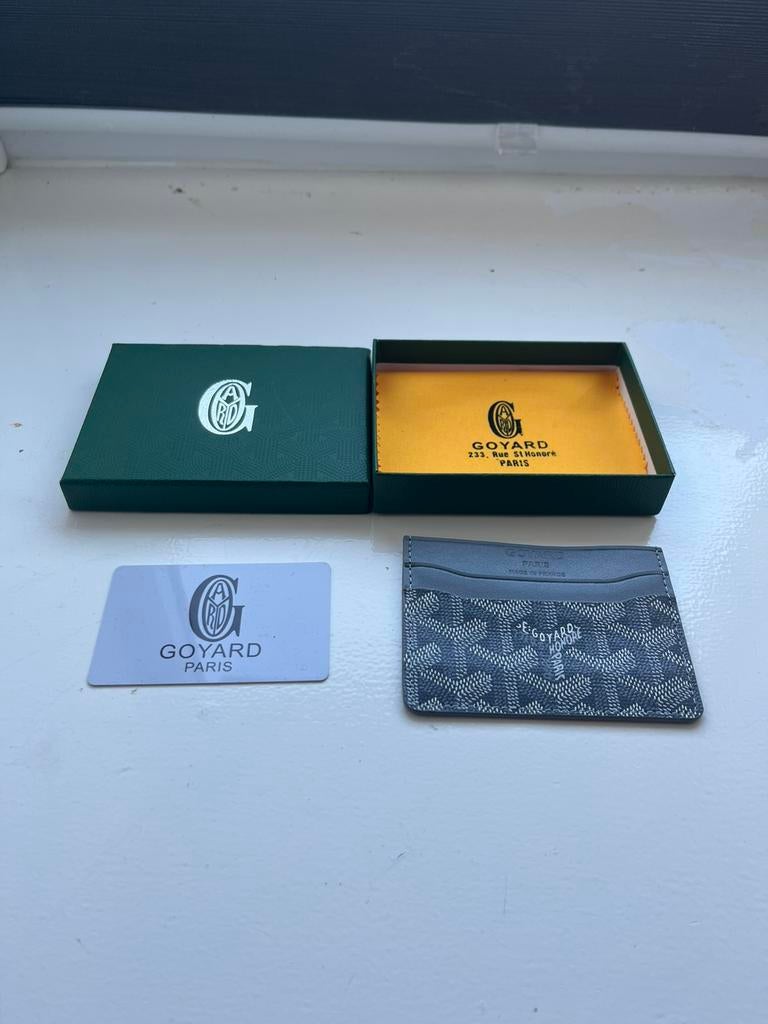 Goyard cardholder, Overige merken, Ophalen of Verzenden, Zo goed als nieuw, Grijs