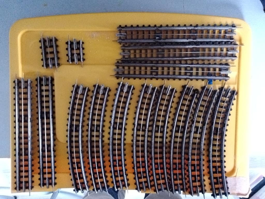 trix  3weg rails, Gebruikt, Gelijkstroom, Trix, Rails