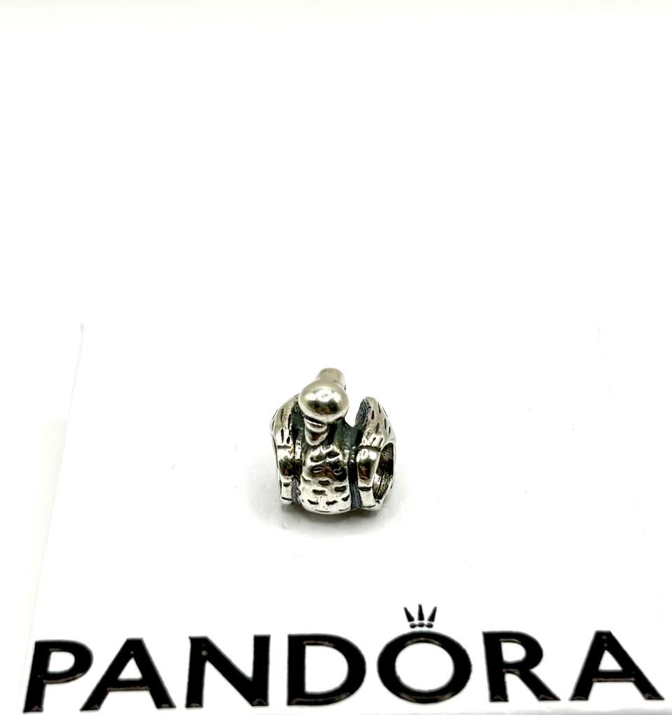 Zeldzame bedel origineel Pandora zwaan, Ophalen of Verzenden, Zo goed als nieuw, Zilver, Pandora