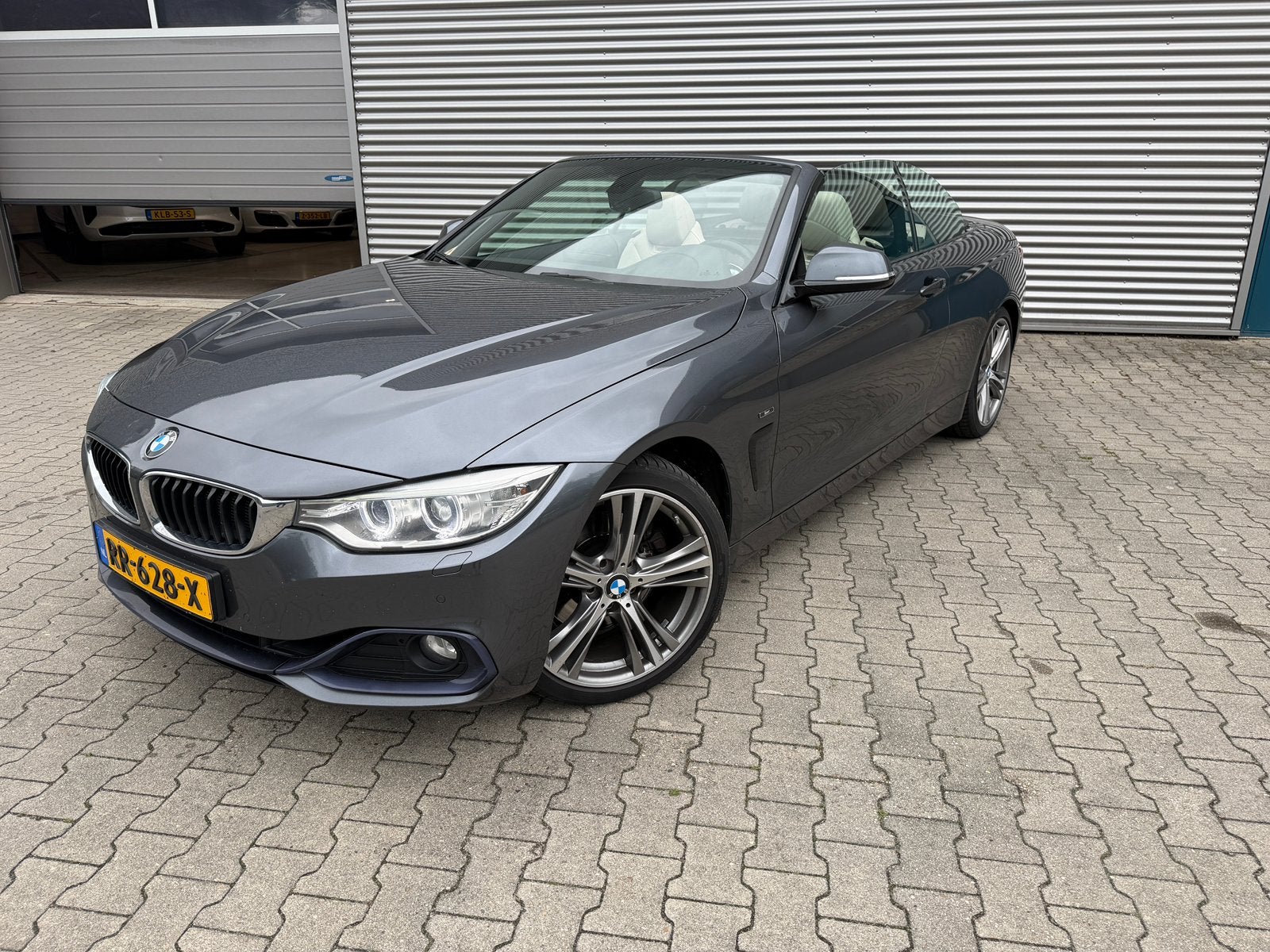 BMW 4-Serie 430DA 2014 Grijs, Had-up Vol opties, weinig km, Auto's, BMW, Automaat, Startonderbreker, Achterwielaandrijving, 1800 kg