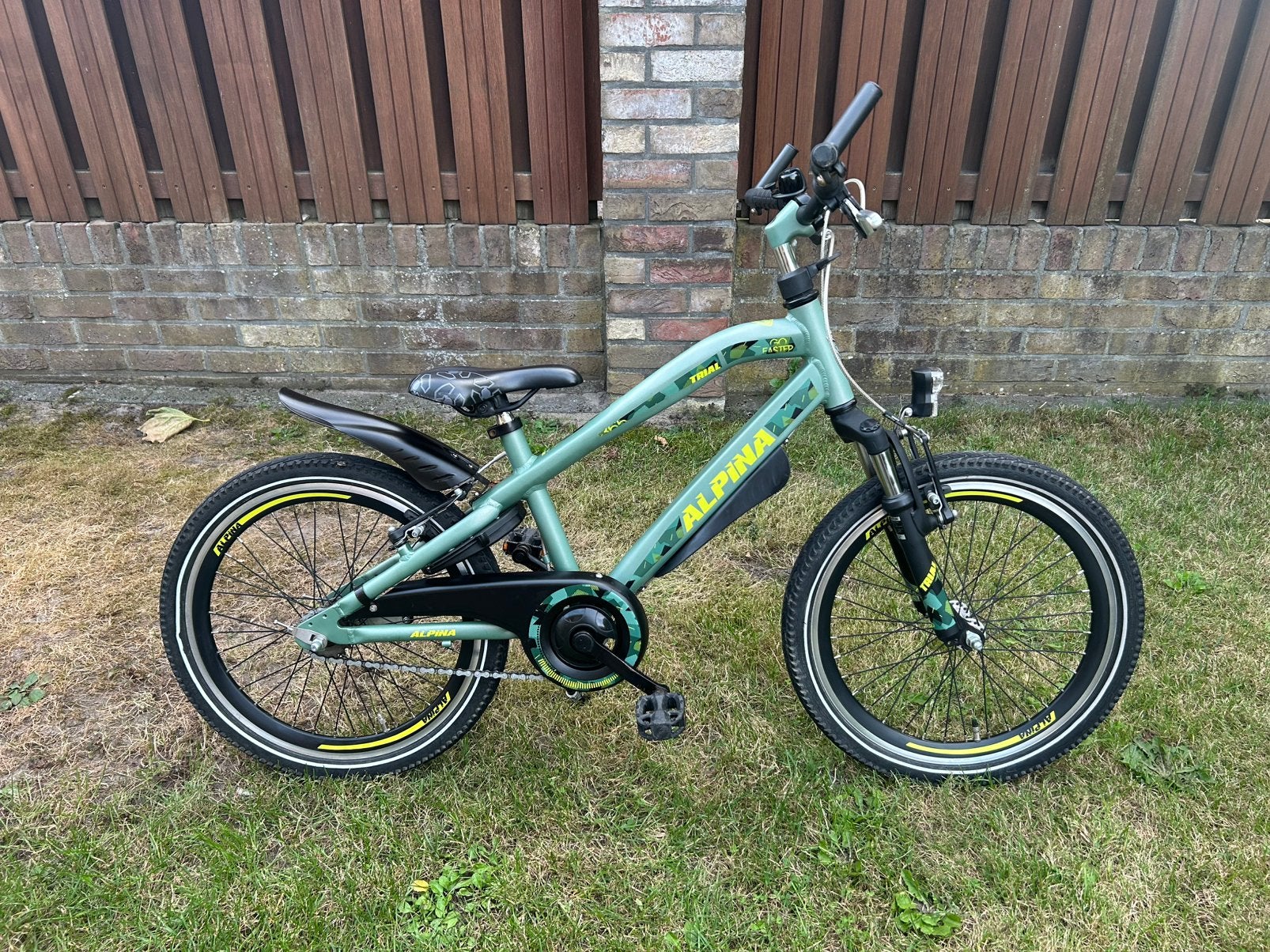 Alpina Trial jongensfiets, 20 inch, nette staat!, Fietsen en Brommers, Ophalen, Gebruikt, 20 inch, Handrem