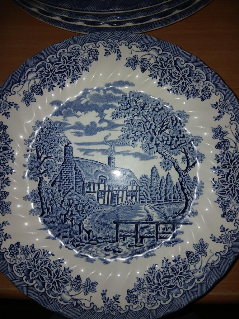 Fine English Tableware borden en schalen, Ophalen
