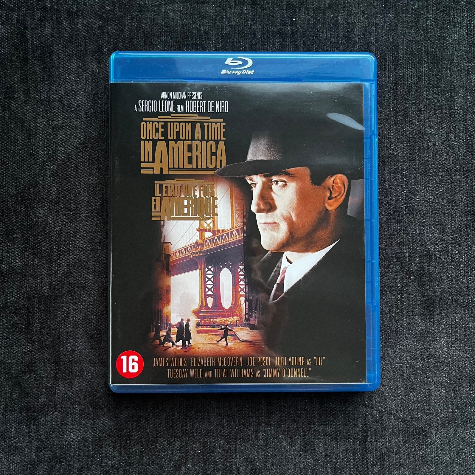 Once Upon a Time in America Blu-ray, Ophalen of Verzenden, Zo goed als nieuw, Klassiekers