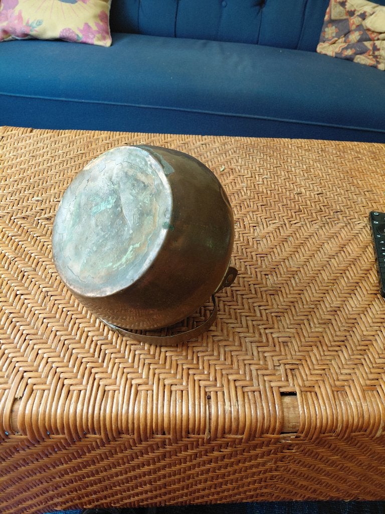 Koperen ketel, Ophalen, Koper