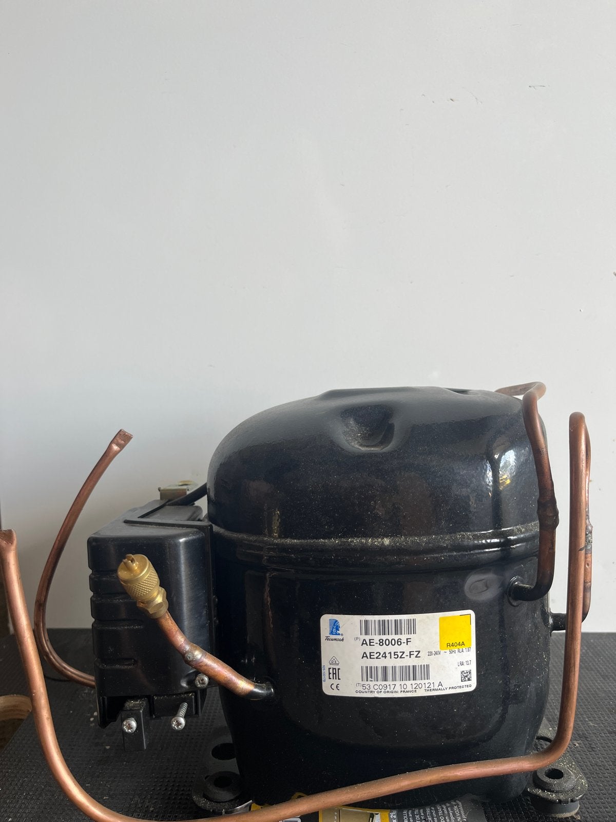 Tecumseh AE2415Z-FZ Compressor - R404A - Nieuwstaat, Ophalen of Verzenden, Gebruikt