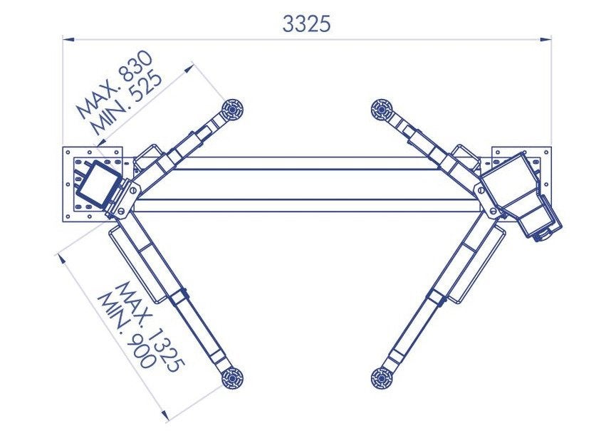 2-kolomsbrug 3.2T OMCN, Doe-het-zelf en Verbouw, Ophalen, Nieuw, Overige typen, 5 meter of hoger
