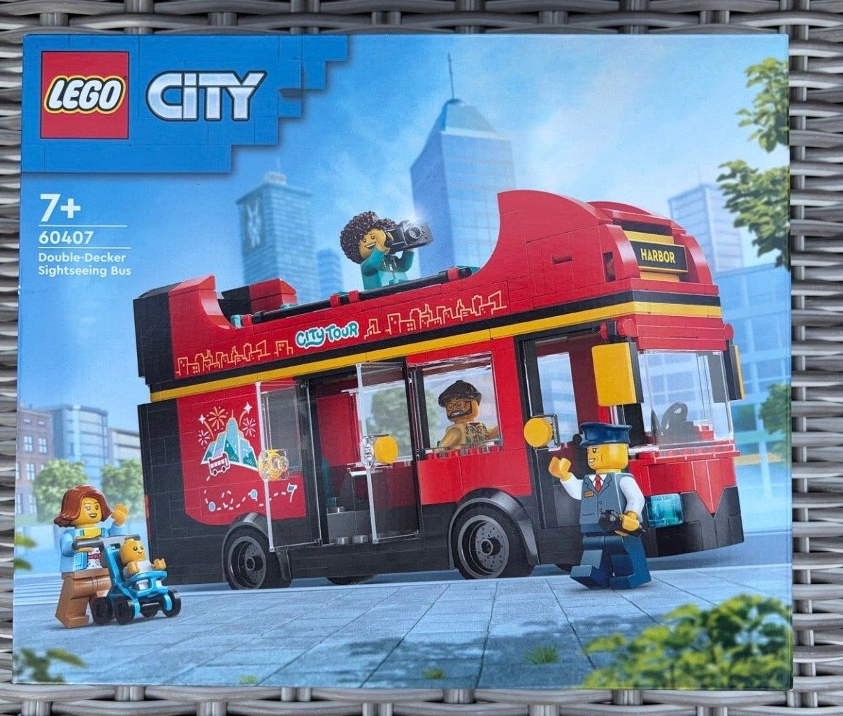 LEGO City 60407 Dubbeldekker Sightseeing Bus Nieuw, Lego, City, Denemarken, Nieuw