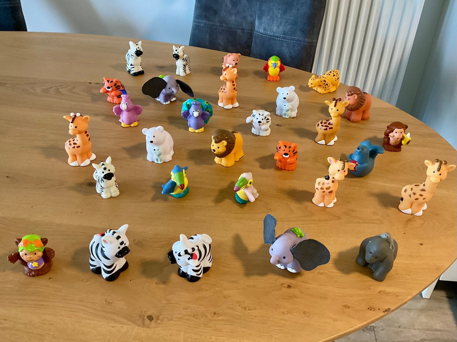 Little People : Dierentuin Dieren - 6 setjes, Kinderen en Baby's, Speelgoed | Fisher-Price, Ophalen, Gebruikt, Speelset
