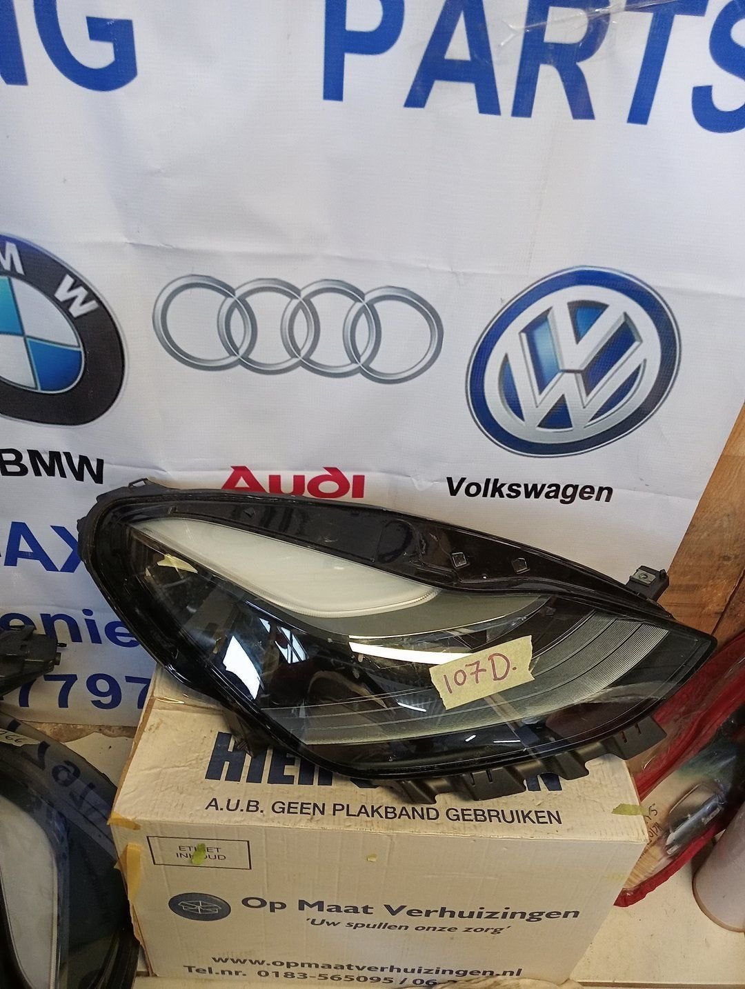 Tesla Model 3 Y Matrix Project LED Koplamp Rechts, Gebruikt, -, Overige automerken, -