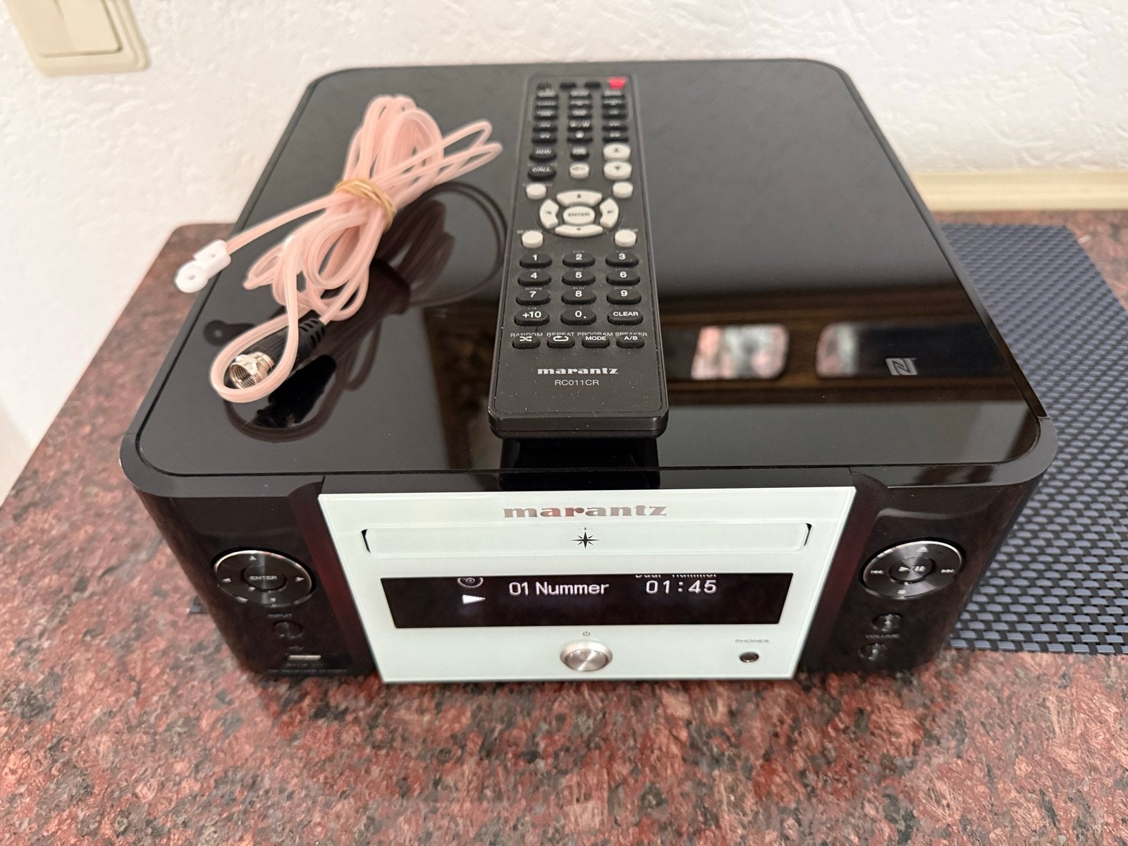 Marantz M-CR611 Netwerk CD-Receiver met afstandsbediening, Overige merken, Ophalen of Verzenden, Zo goed als nieuw, Microset