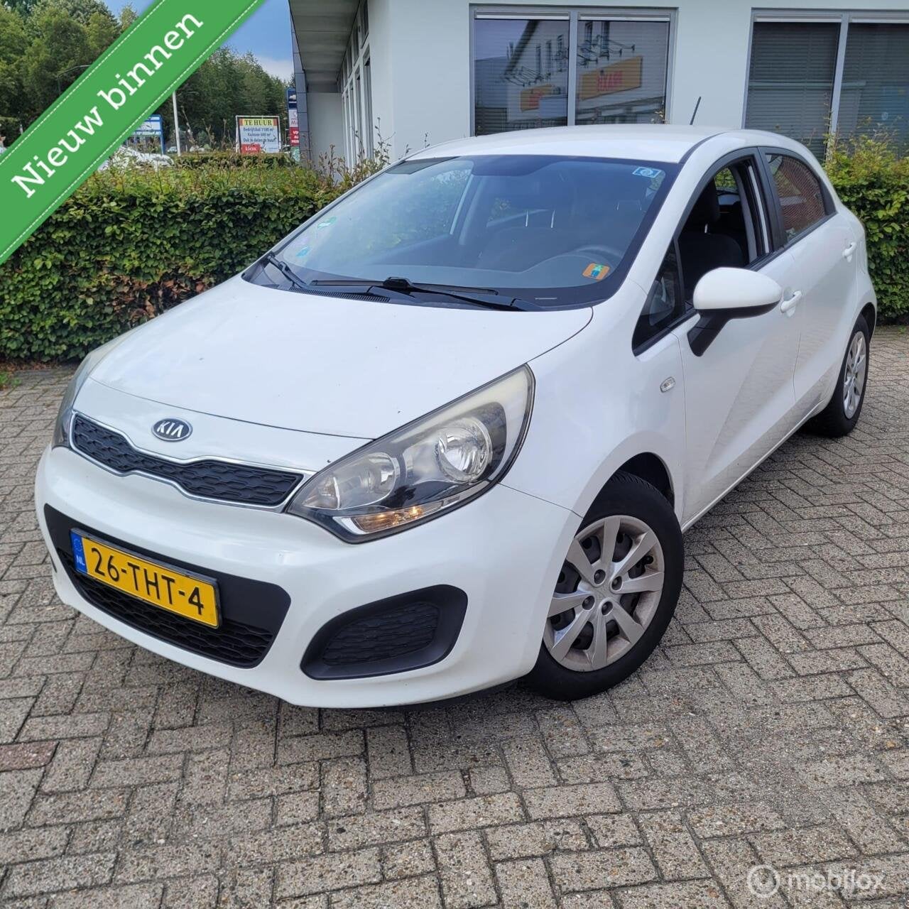 Kia Rio 1.2 CVVT Comfort Pack, Auto's, Euro 5, Gebruikt, 4 cilinders, Wit