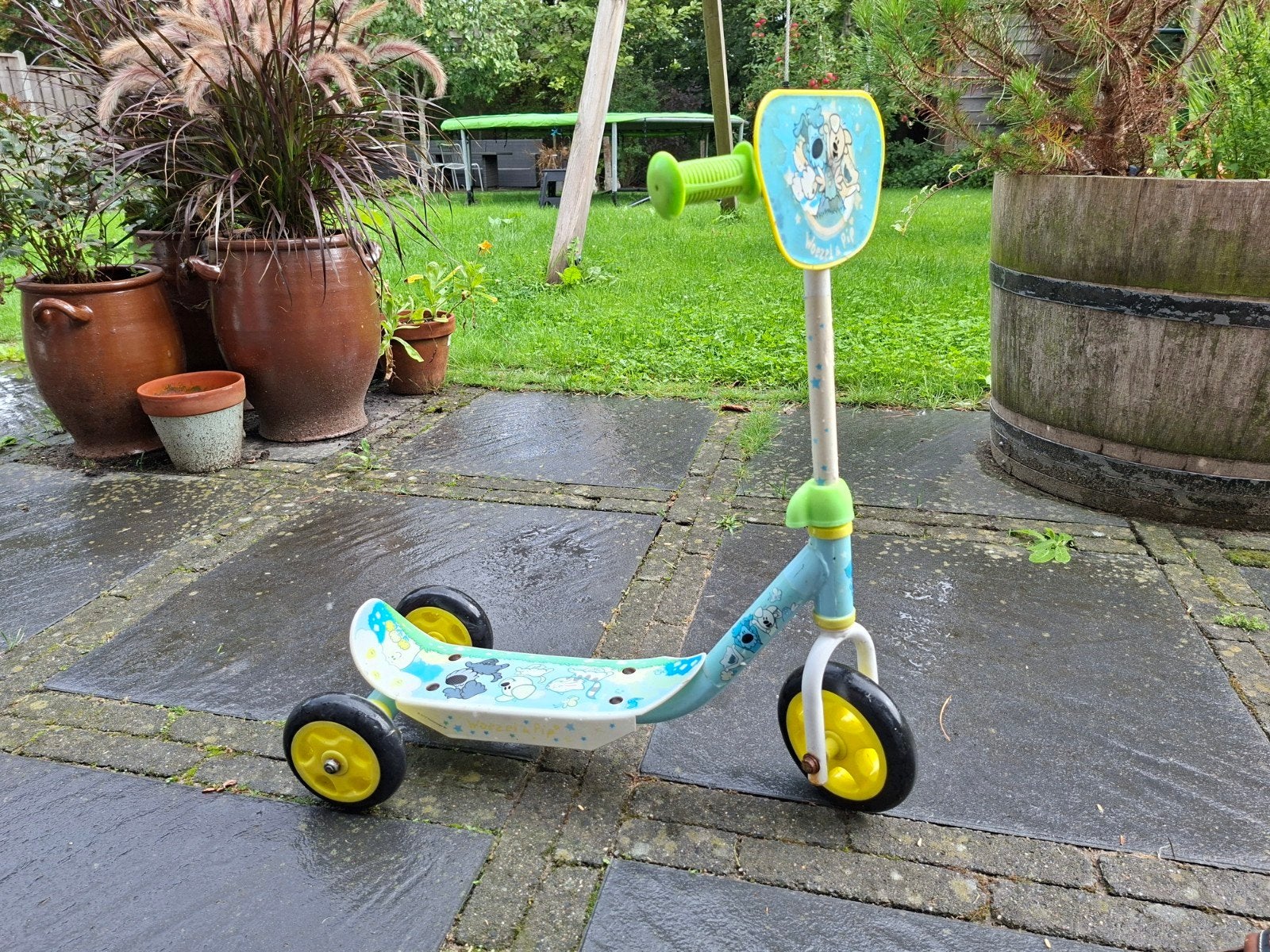 Woesel en Pip step voor kinderen, Ophalen, Gebruikt, Gewone step, Woesel en Pip
