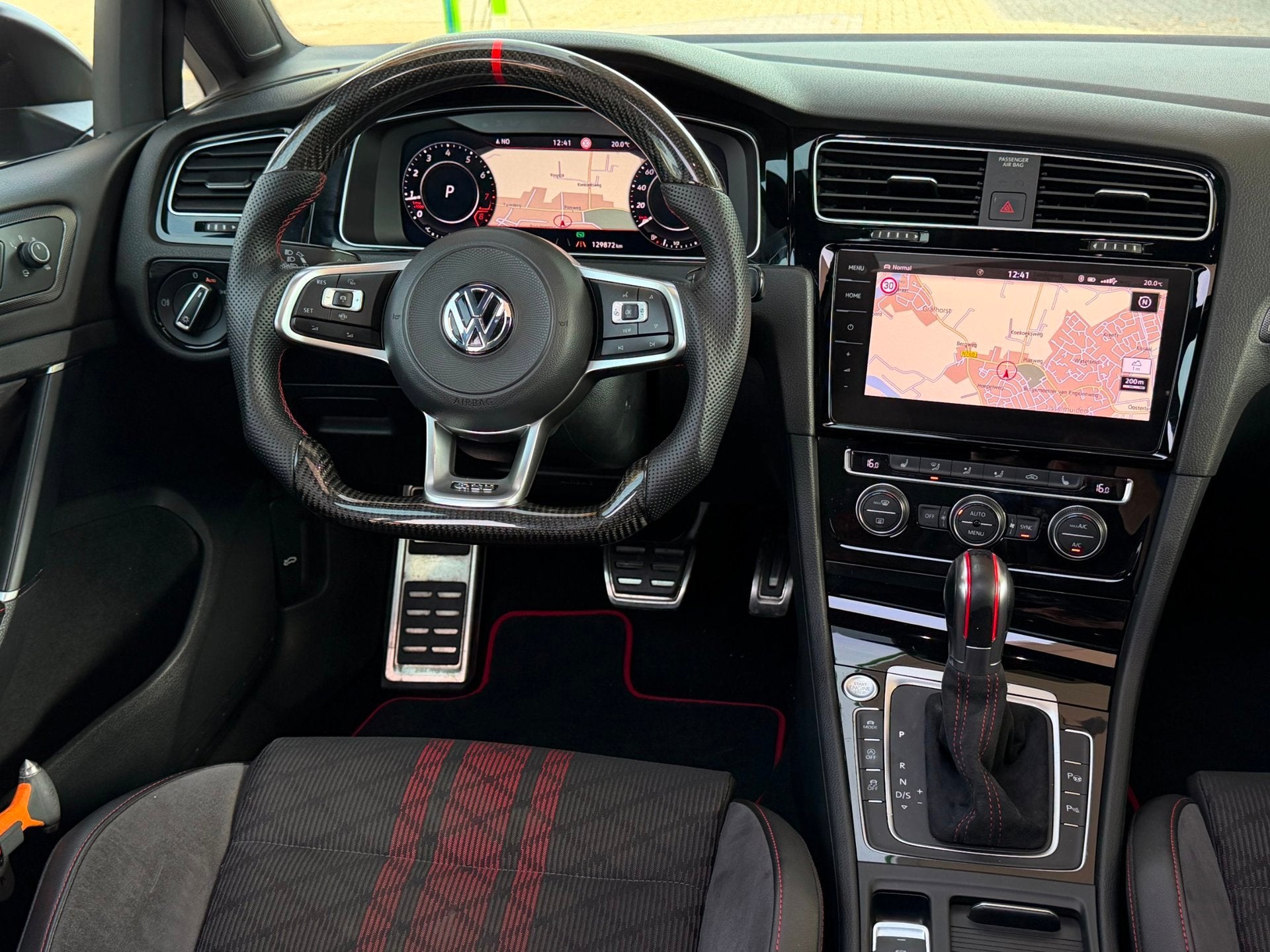 Volkswagen Golf 7.5 2.0 TSI GTI TCR 290PK |Pano |Carbon stuu, 15 km/l, Gebruikt, Euro 6, 4 cilinders