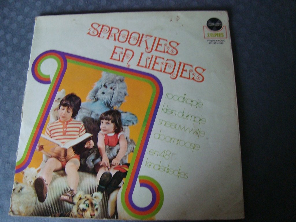 Sprookjes en liedjes dubbel lp, Ophalen of Verzenden, Zo goed als nieuw, Verhaal of Sprookje