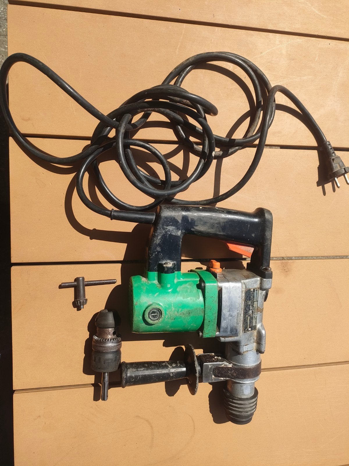 Hitachi klopboormachine met SDS boorkop DH25V, Ophalen, Gebruikt, Boormachine