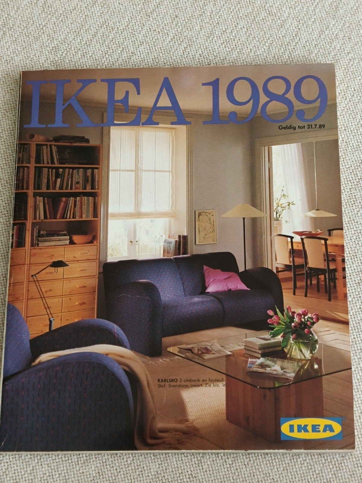 1989, IKEA CATALOGUS , WONINGINRICHTING, Verzenden, Gelezen, Overige onderwerpen